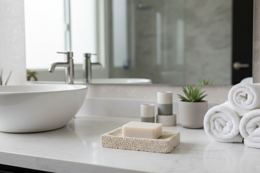 Porte-savon en diatomite : la solution hygiénique et design pour une salle de bain toujours propre