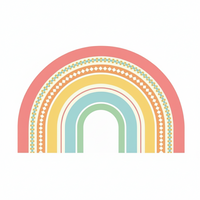 Arc-en-ciel Pastel