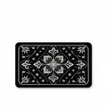 Tapis Salle De Bain Baroque – Fleur Baroque / 40cmx60cm, Fleur Baroque / 50cmx80cm, vue produit sur fond blanc