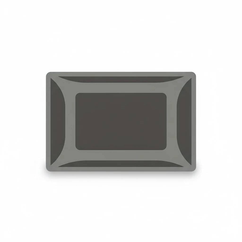 Tapis De Bain Étanche – Noir Graphite / 60x90cm, Noir Graphite / 50x80cm, Noir Graphite / 40x60cm, vue produit sur fond blanc