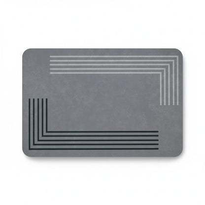 Tapis De Bain Gris 4