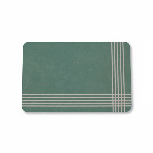 Tapis De Bain Vert Foncé 1