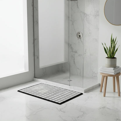 Tapis De Bain Carreaux 6