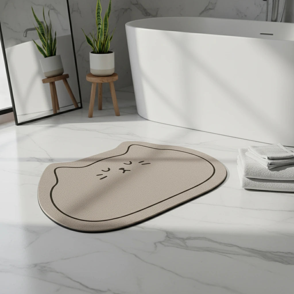 Tapis De Bain Chat 8