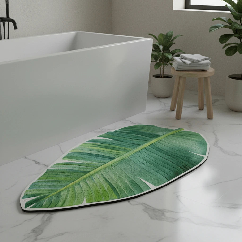 Tapis De Bain Feuille 2