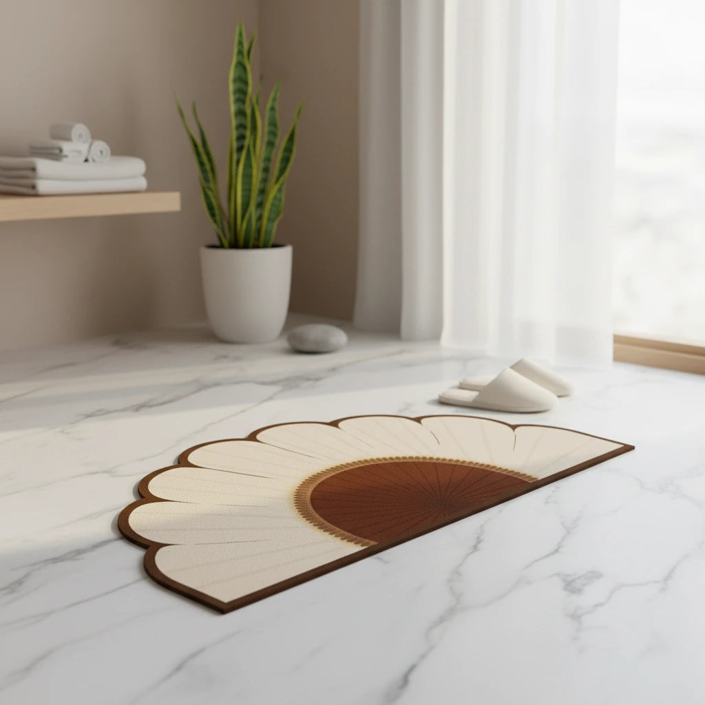 Tapis De Bain Fleur 2