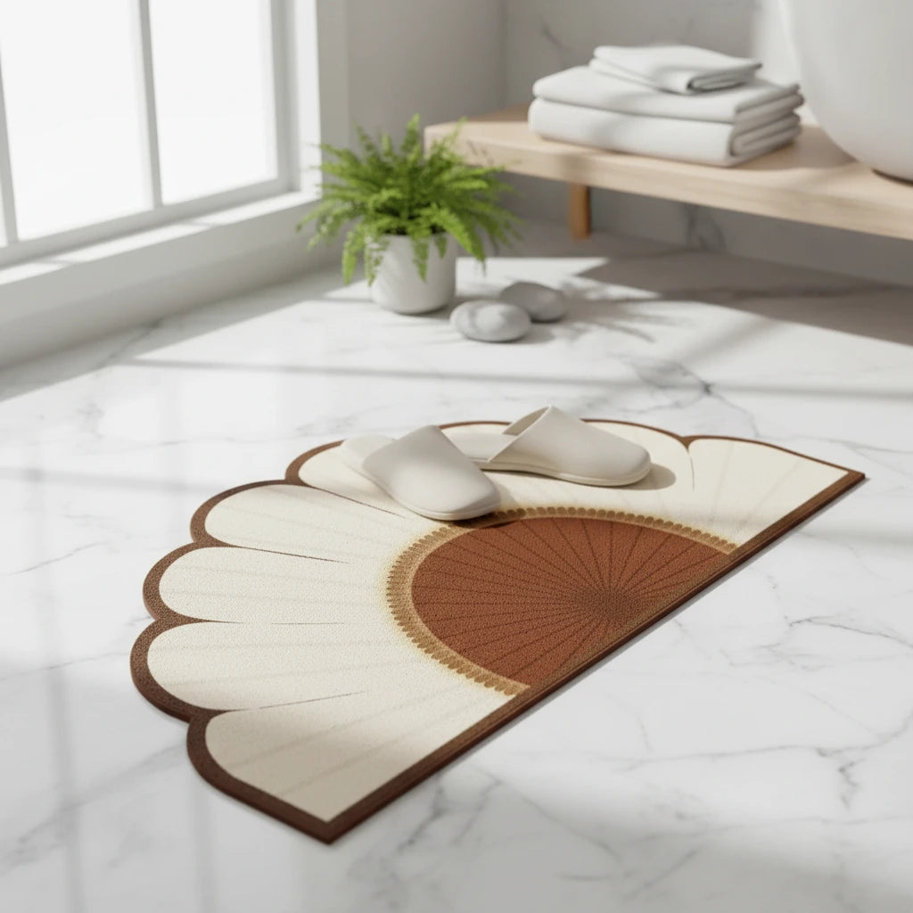 Tapis De Bain Fleur 4