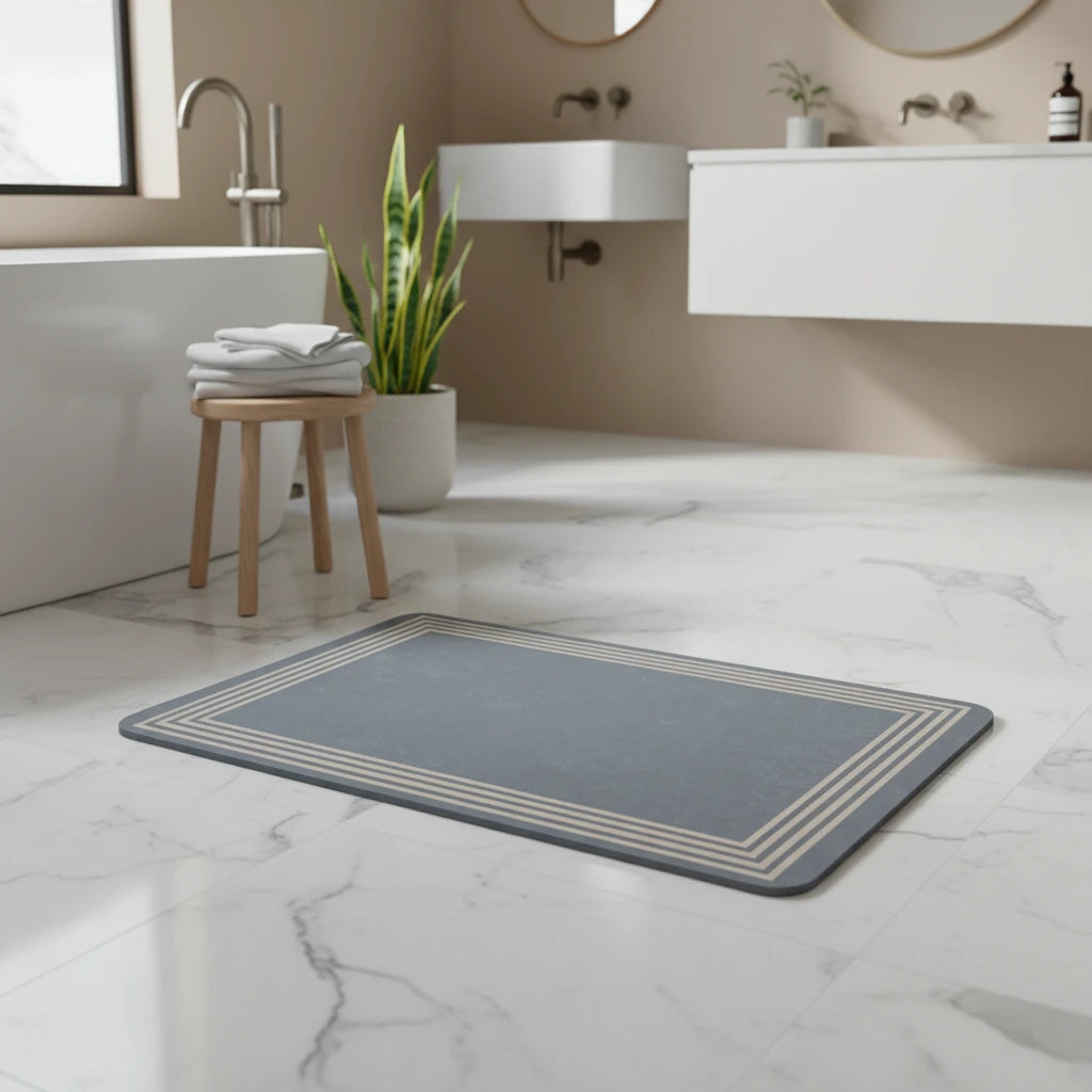 Tapis De Bain Gris 2