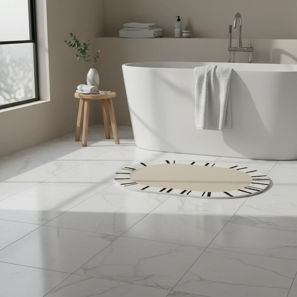 Tapis Salle De Bain Contemporain 6